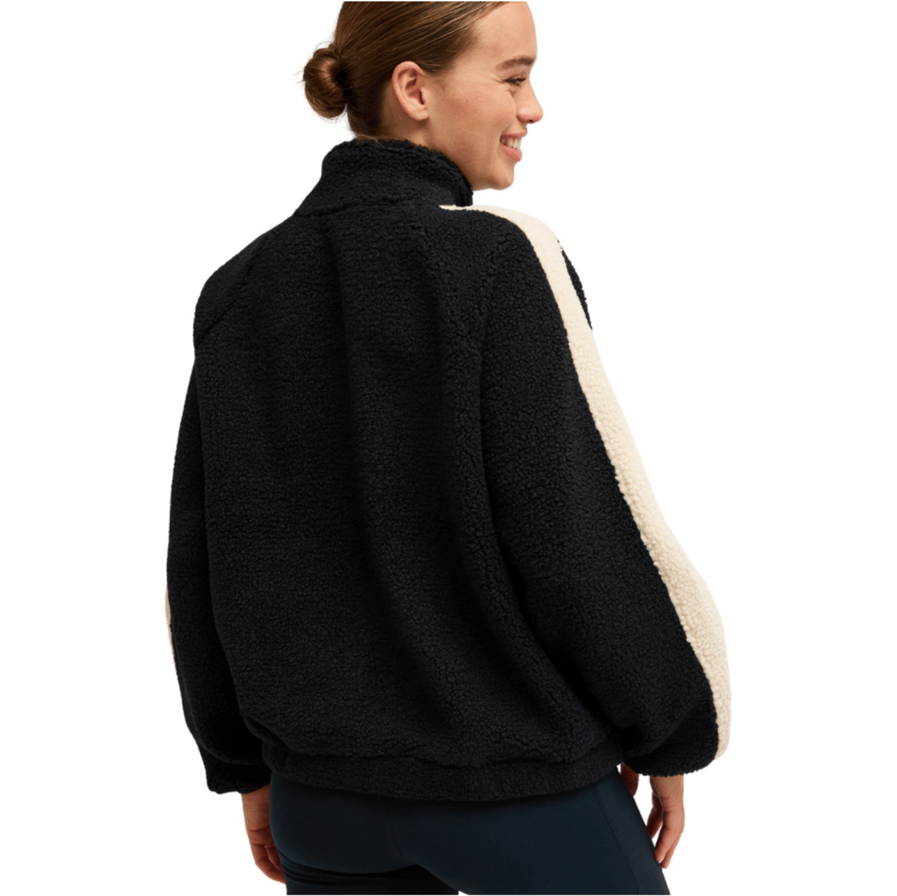 2026 Roxy Womens Boundless Spirit Solid Zip Sports Fleece ERJPF03261 - Anthracite